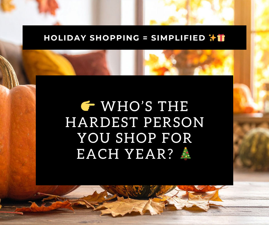 Holiday Shopping Simplified